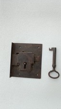 SERRATURA D' EPOCA CON CHIAVE