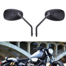 Black Motorcycle Mirrors For