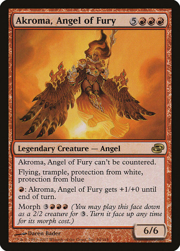 Mtg magic akroma - angel, of