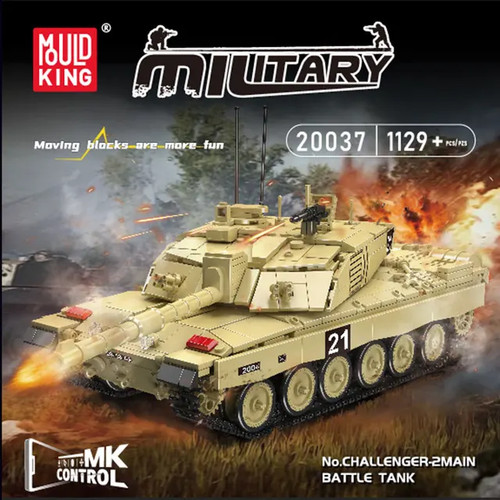 Mould king challenger tank - mould,