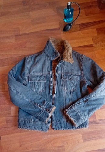 Giubbotto jeans uomo imbottito - jeans,