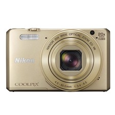 Nikon COOLPIX S7000 fotocamera digitale vintage 16MP 20x zoom ottico,3" LCD,1080p HD