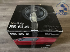 Altoparlanti auto vintage Infinity RS63 Kappa 6-1/2" 3 vie NOS