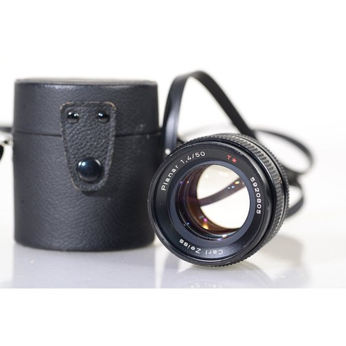 Carl zeiss planar t - 1,4/50, t*
