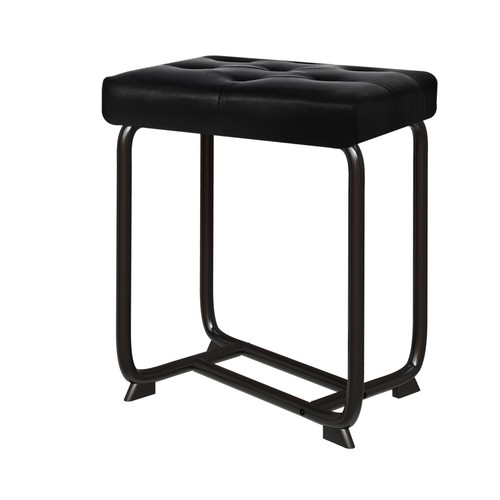 Sgabello vanity quadrato - sgabello,
