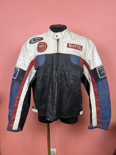 Suzuki giacca pelle - , racing