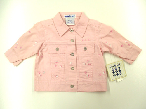 Minibasix giacca rosa bambina - rosa,