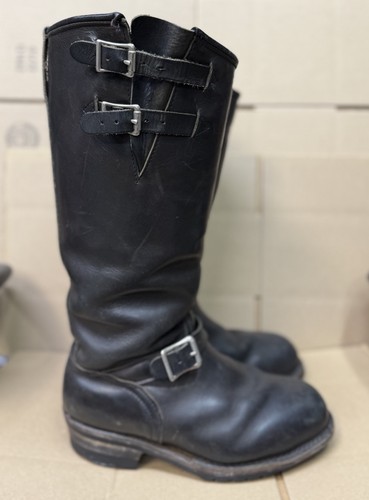 Stivali moto wesco neri stock - wesco,