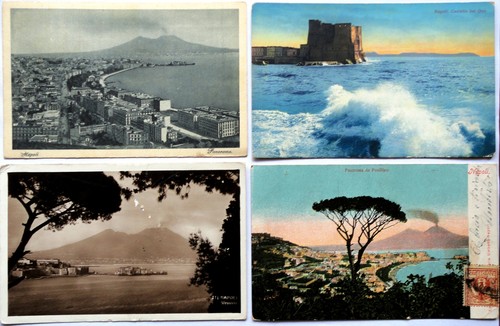 Napoli quattro cartoline - napoli,