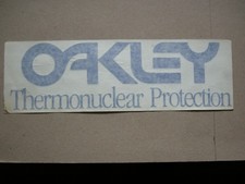 Adesivo "Oakley" taglio laser