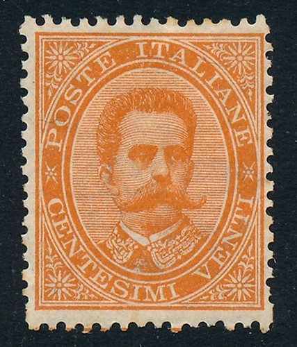 Italia regno 1879 - umberto, 20