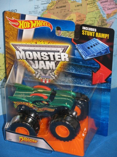 Hot wheels monster jam dragon - hot,