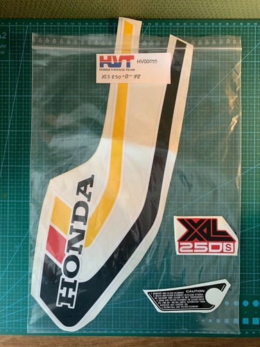 Honda xls 250 rouge stickers - 250,