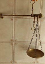 ANTICA BILANCIA STADERA IN ,RAME e OTTONE - D'EPOCA