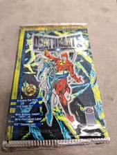 Carte collezionabili Deathmate 1993 confezione sigillata in fabbrica mazzo superiore.(15 confezioni)