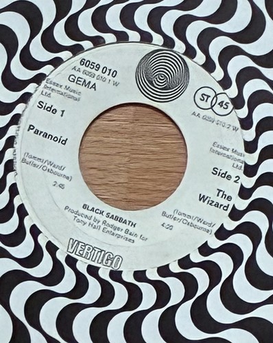 Single black sabbath - ,