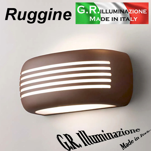Applique moderna ruggine - applique,