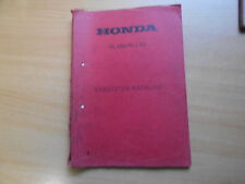 Manuale officina ricambi catalogo Honda GL 1000 LTD K1