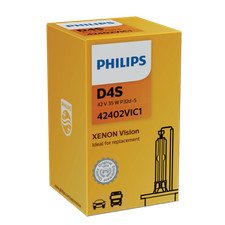 PHILIPS Faro Xenon D4S Vision 42V, 35W 42402VIC1 Lampadina a incandescenza