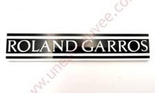 AUTOCOLLANT - STICKER LOGO ROLAND GARROS POUR PEUGEOT 205 ROLAND GARROS