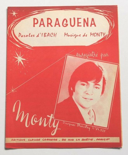 Partition vintage sheet - , music