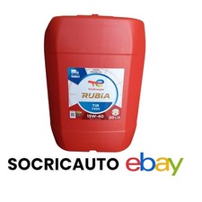 20L  Olio Motore Total Rubia