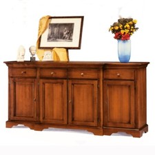 CREDENZA IN LEGNO MASSELLO CON