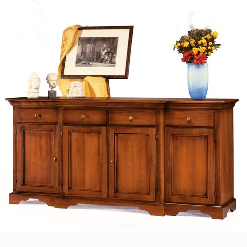 Credenza legno massello con - in,