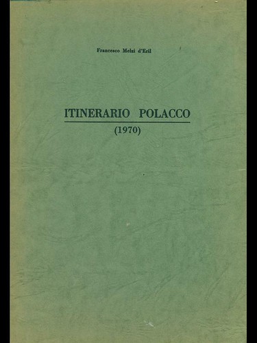 Itinerario polacco 1970 - itinerario,