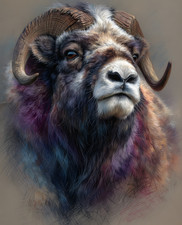 Stampa artistica animale