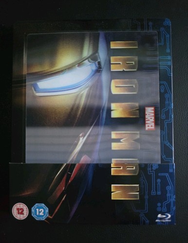 Marvel iron man blu - iron, blu-ray