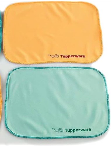 Tupperware set 2panni occhiali - 2panni,