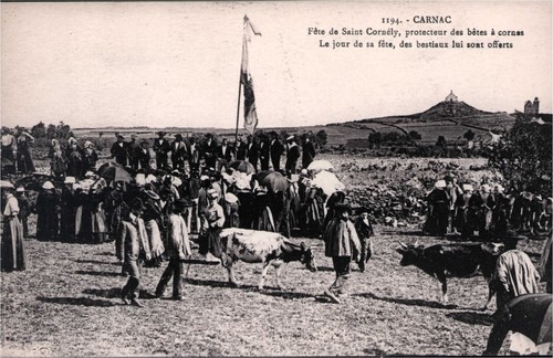 Cpa carnac fête de saint - 56,