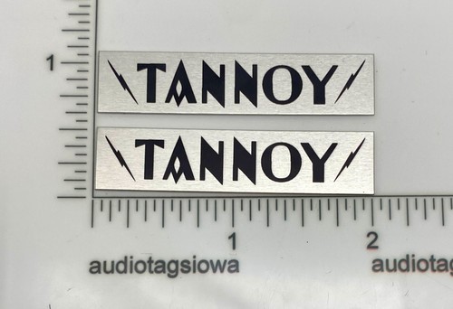 Tannoy speaker badge argento - speaker,