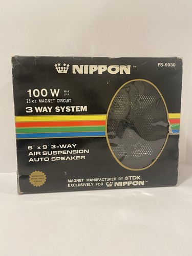 Altoparlante vintage nippon - altoparlante,