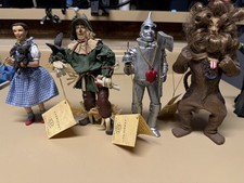 Lotto di 5 figurine vintage Il Mago di Oz. Anche TOTO. 