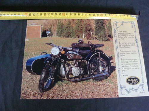Brochure moto black star - black,