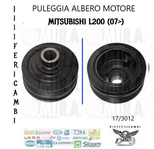 Puleggia albero motore - puleggia,