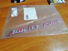 ADESIVO SCRITTA ORIGINALE KYMCO AGILITY 200 I 200i 00186112 NUOVO