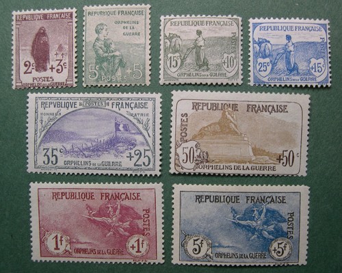 Francia 1917 set orfano - francia,