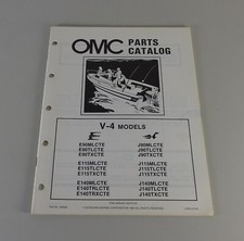 Catalogo Parti OMC Evinrude / Johnson Fuoribordo V4 90-140 CV Modelli Anno 1982