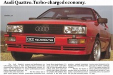 1982 Audi Sport quattro Ad  |