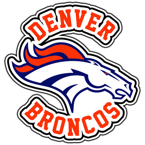 Adesivo denver broncos - adesivo, #6