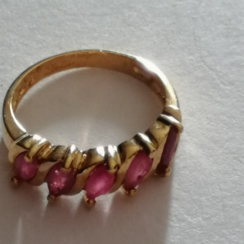 Anello argento 925 con 5 - anello,