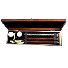 Bombay Company Set Golf Putter Portatile Cassa in Legno Scrivania Ufficio Viaggio Direzionale