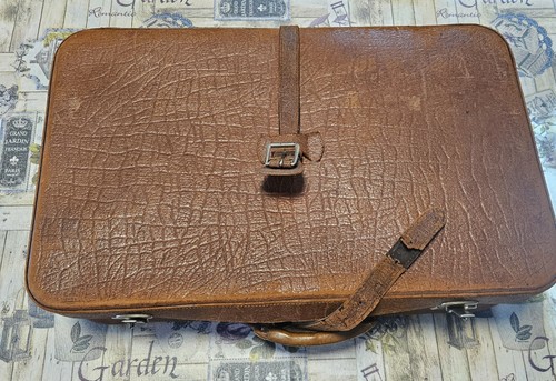 Valigia vintage rigida - , marrone