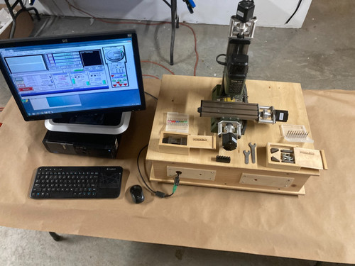 Mini fresatrice cnc assi - mini, 3