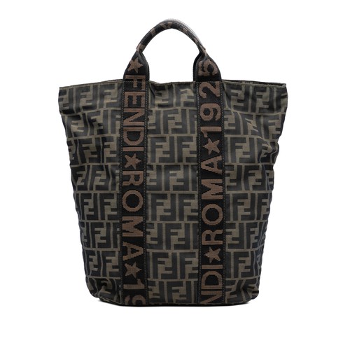 Fendi zucca canvas roma - zucca,