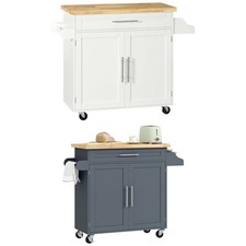 HOMCOM Carrello da Cucina con