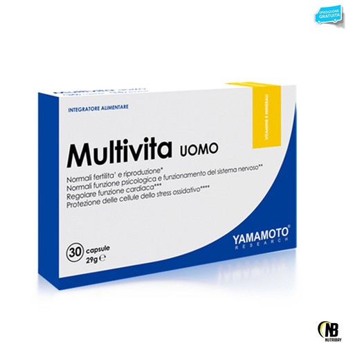 Multivita uomo yamamoto - multivita, di